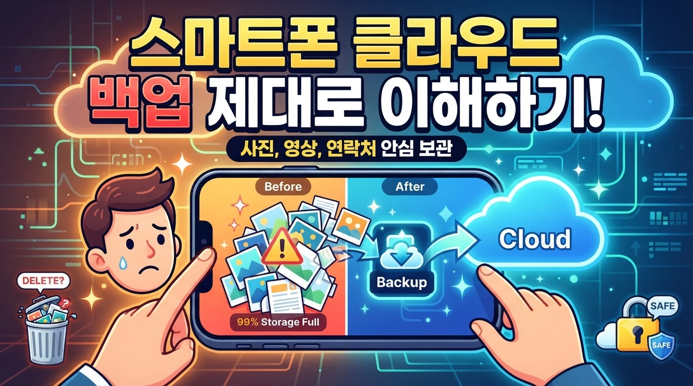 스마트폰 클라우드 백업 제대로 이해하기 썸네일