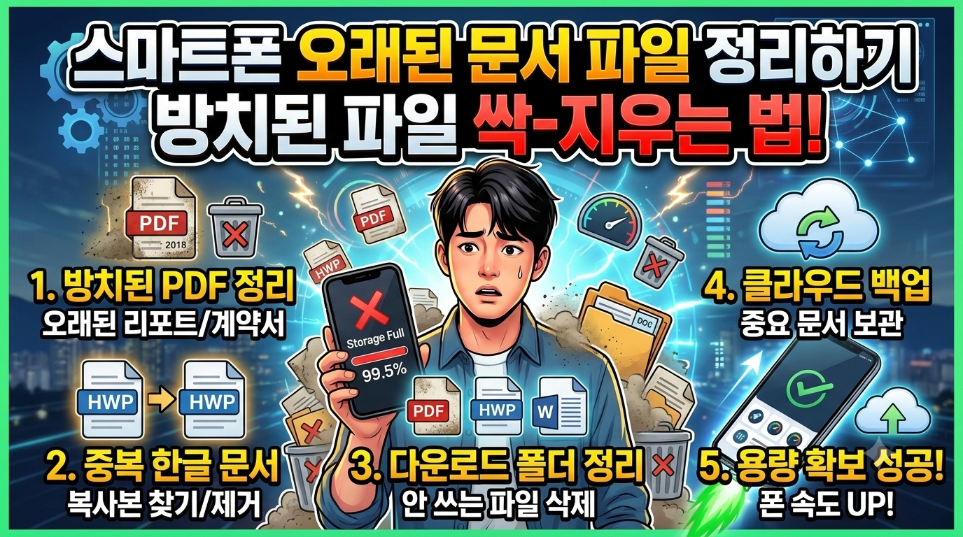 스마트폰 오래된 문서 파일 정리하기 썸네일