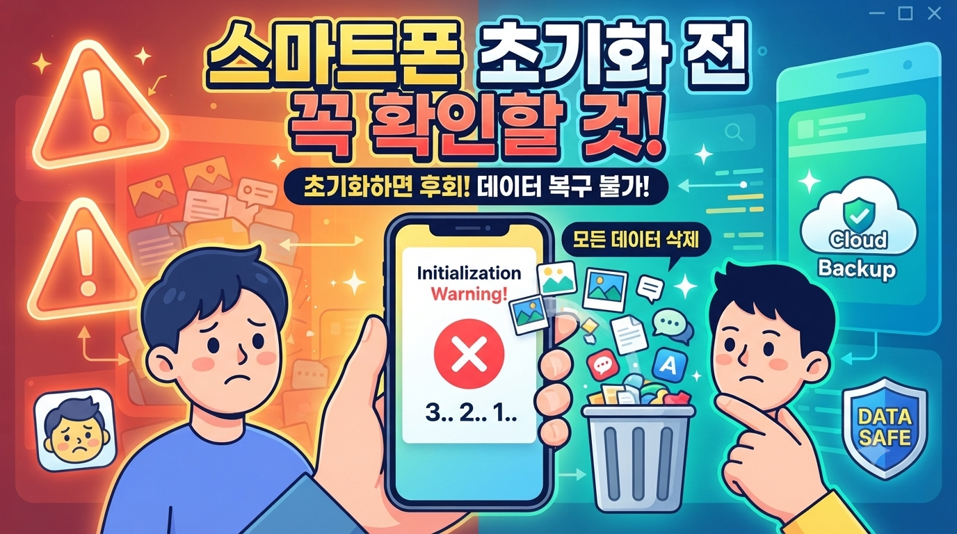 스마트폰 초기화 전 꼭 확인할 것 썸네일