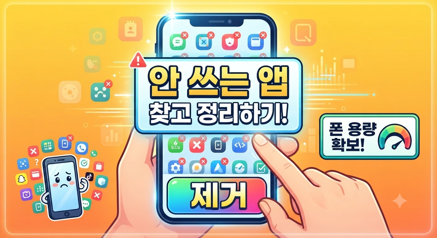 스마트폰 안 쓰는 앱 찾고 정리하기 썸네일